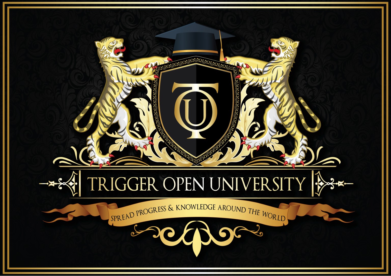Trigger Open University emblem